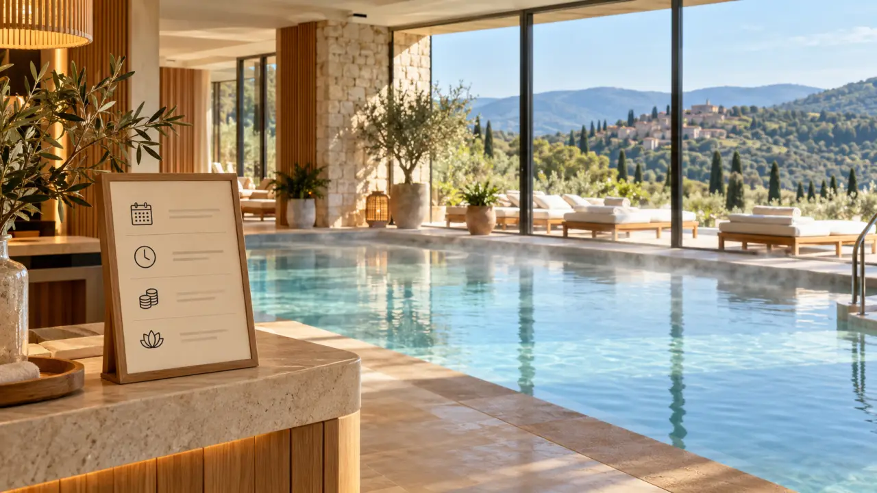 Hôtel avec piscine intérieure chauffée en PACA : éviter les mauvaises surprises sur l’accès au spa