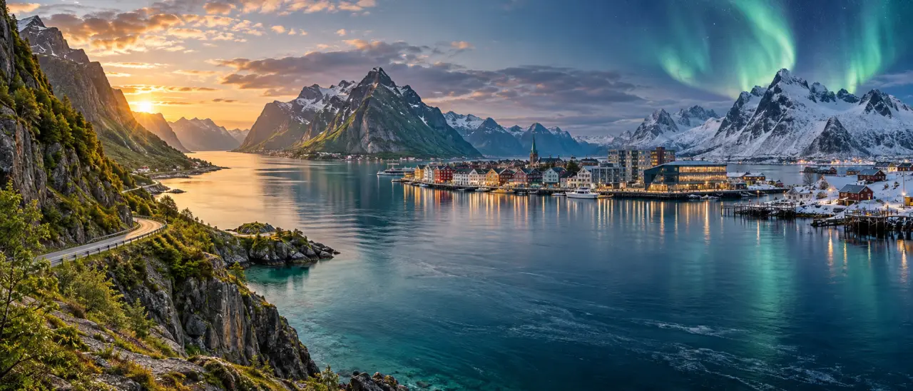 Voyage en Europe du Nord : fjords l’été, aurores l’hiver, villes toute l’année