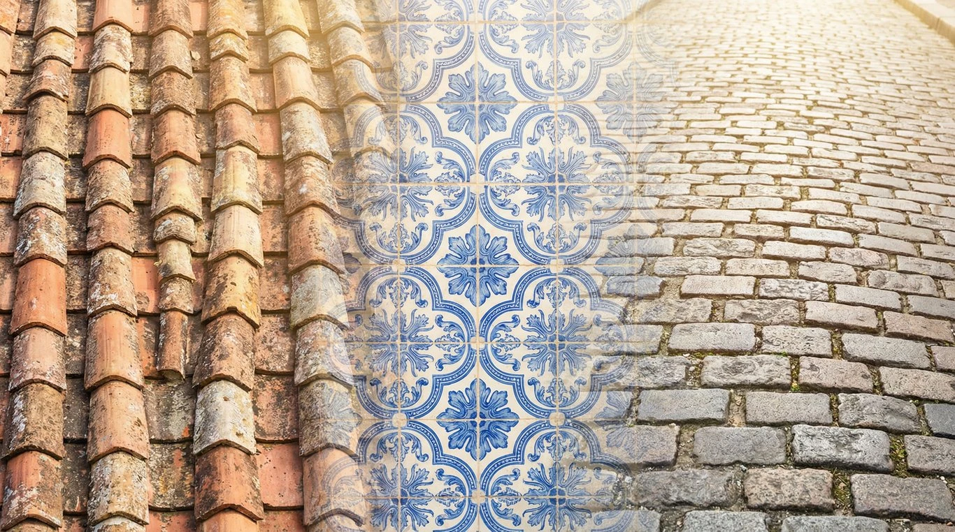 Mosaïque de paysages européens