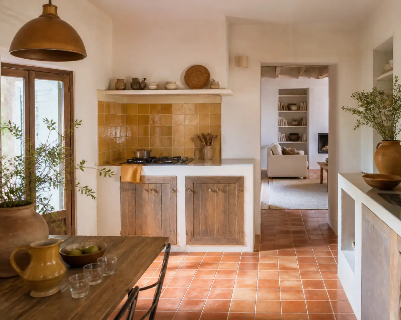 Carrelage provençal : couleurs chaudes, formats adaptés et matériaux faciles à vivre