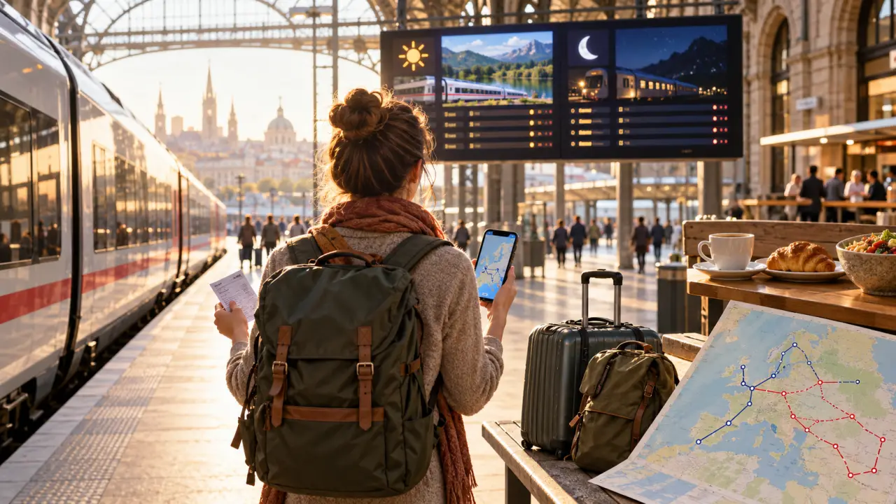 Tour d’Europe en train : 4 arbitrages qui font varier le budget