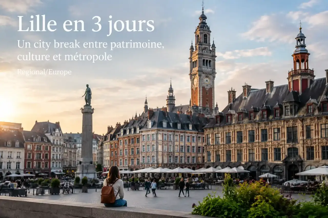 Lille en 3 jours : un city break entre patrimoine, culture et métropole