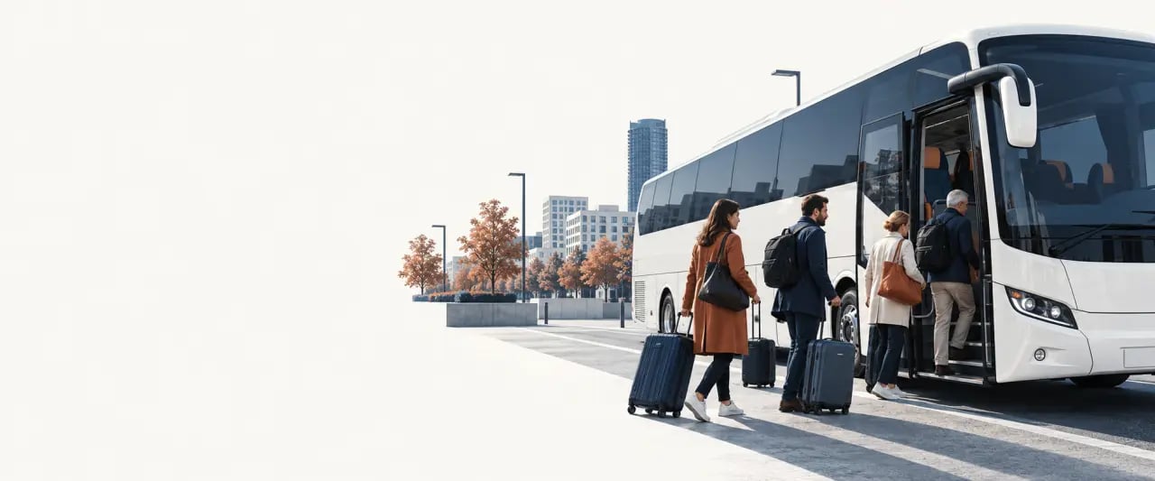 Voyage en autocar au départ de Lyon avec embarquement des voyageurs
